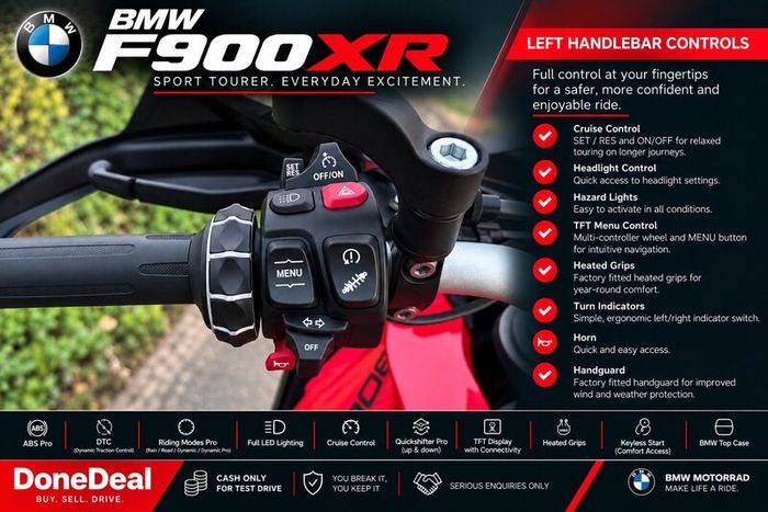 2022  F 900 XR  Fully Loaded  Full BMW History
