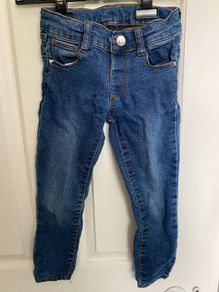 Blue girl's jeans 104 Mothercare