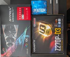 PC Parts Bundle i7 7700K RX 580 8GB Z270 Motherboard 8GB RAM