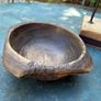 Antique Small Primitive wooden Dough Bowl Image 5