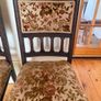 Antique Pair of Edwardian Style Upholstered Chairs Image 3