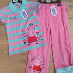 New Peppa Pig top and trousers age 5 - 6
