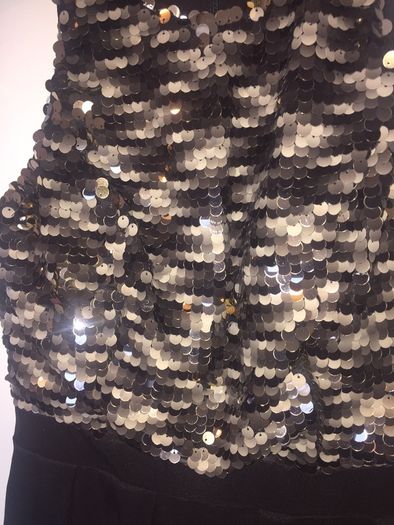Little Mistress black dress with Sequins size UK 10 - New with tags