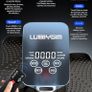 Under Desk Elliptical Machine Quiet Motorized Leg Exerciser with Smart Remote, 12-Speed Manual Programs Auto/3 Auto Programs Image 6