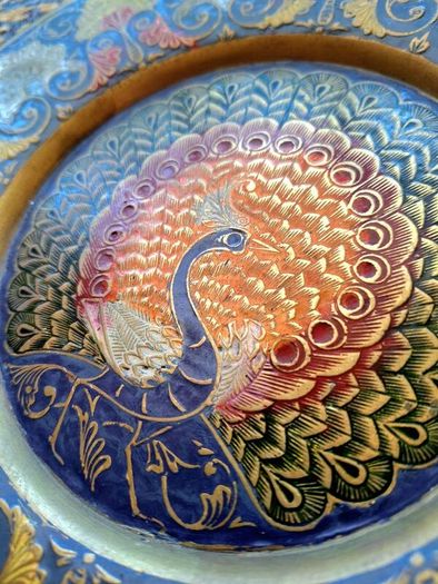 Decorative brass plate