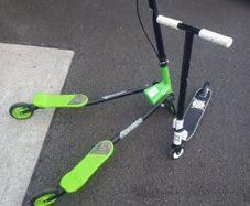Fliker and stunt scooters