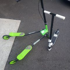 Fliker and stunt scooters