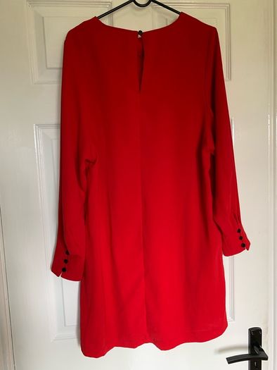 Red dress Mango size M