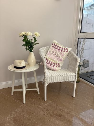 Whicker Chair - White