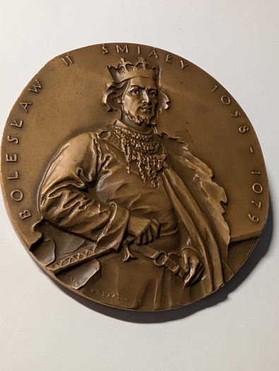 Large Polish commorative medal