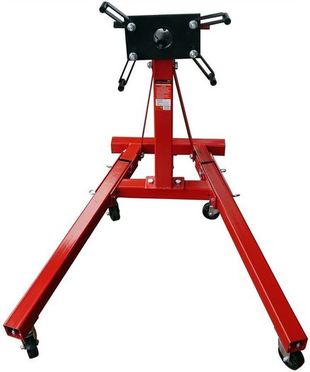 900KG 2000Lb Fold Engine Stand Swivel Transmission Engine Gearbox Workshop Stand