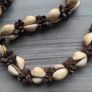 Vintage shell and flower costume jewellery Image 2