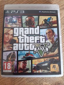 PS3 - Grand Theft Auto V Game with MAP for PlayStation (GTA five)