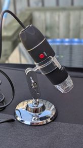 Digital USB Microscope with Stand & Carrying Case