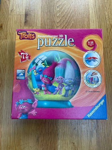 Trolls 3D puzzle