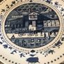 blue and white Americana dinner plates Image 2