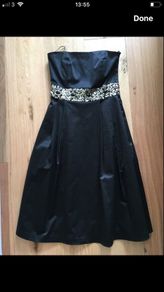New Ladies XS Zara Black Dress