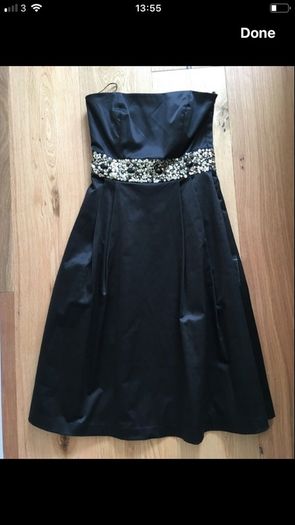 New Ladies XS Zara Black Dress