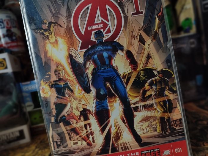 The Avengers ! Issue #1 ! 1st Appearance of the Aleph ! 1st Appearance of Abyss and her brother Ex Nihilo ! 2013 ! by Marvel !