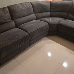Corner recliner sofa