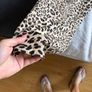 Leopard print trousers Image 4
