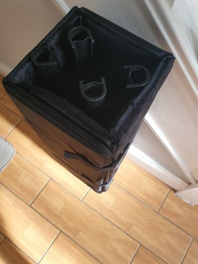 Black Baby Travel Cot