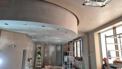 Plastering