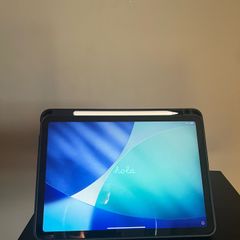 iPad Air (2020) with Apple Pencil and case