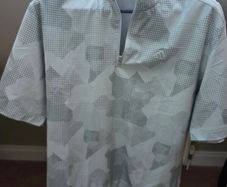 Adidas golf 1/4 zip short sleeve jacket