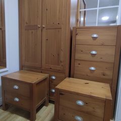 Wardrobe/chest of drawers/side table