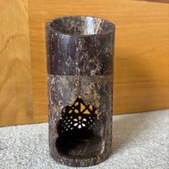 Handmade Soapstone Aroma Oil Burner and Tea Light/ Candle Holder
