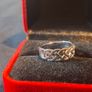 Nice Celtic Knot 925 Sterling Silver Ring made in Ireland Image 2
