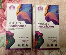 2 pairs Wireless sports headphones