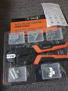 Preciva Ratchet Crimping Cable Plier Tool Set