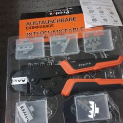 Preciva Ratchet Crimping Cable Plier Tool Set