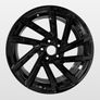 18" Vw R Type black Alloys Seat Audi Skoda Vw 5x112 Image 4