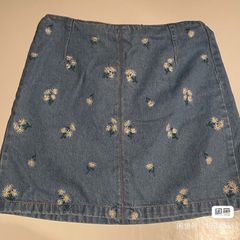 H&M denim skirt