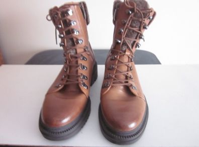 Regarde Le Ciel Tan Leather Boots UK7