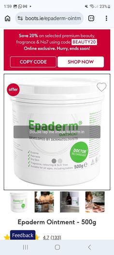 Epiderm cream