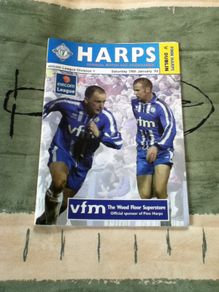 Finn Harps Vs Dublin City 2002 Match Day Programme