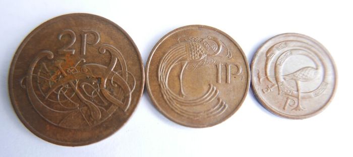 Vintage Irish Coins