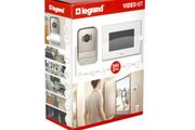 Legrand Video Door Intercom Kit with 2-Wire Connection, 7 Inch Screen