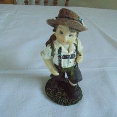 Swiss Boy with Rucksack for Sale