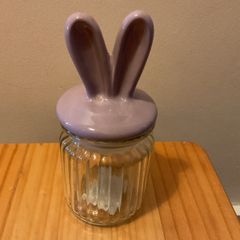 Small storage jar with ceramic lid Brand New