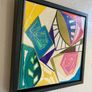Framed Original Painting Art Deco inspired style Original Gift Image 8