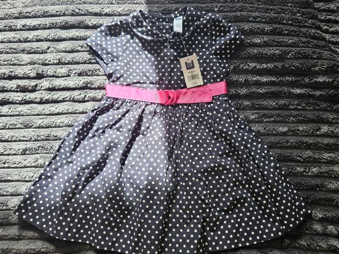 Brand-New Y2K Gap 2Piece Polkadot Dress Set with Baby Knickers