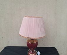 Pink large table lamp