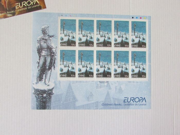 Ireland 2010,Two Europa sheetlets.Children's Books.MNH.