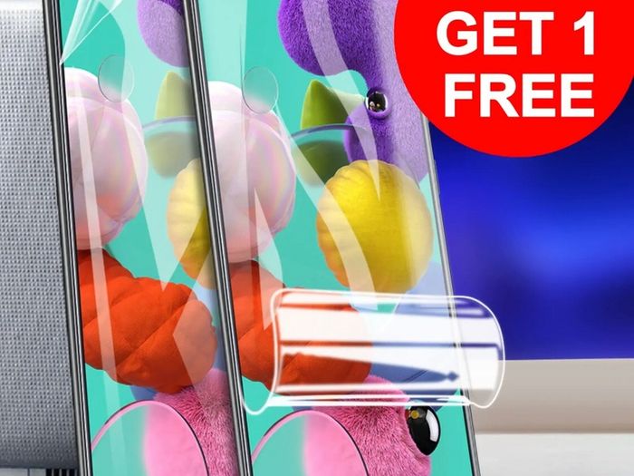 Soft Full Screen Protector for Samsung Galaxy A51 Clear PET Film Guard