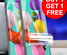 Soft Full Screen Protector for Samsung Galaxy A51 Clear PET Film Guard